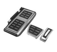 DCXXAN Kit di 3 Pezzi di copripedali per Freno e acceleratore per per Seat Leon 2013 2014 2015 2016 2017 2018 2019 2020 Accessori