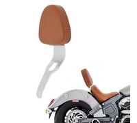 DCXXAN Schienale per Sella Pilota per Indian Scout 100° Anniversario 2020, Cuscino di Supporto per la Schiena del Pilota.