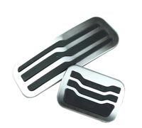 DCXXAN Set di 2 Pezzi di copripedali Antiscivolo per acceleratore e Freno per per Ford Explorer 2011 2012 2013 2014 2015 2016 2017 2018.