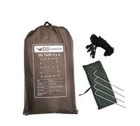 DD Hammocks Telone 4x4 - Grande Tapaulin resistente alle intemperie per campeggio di gruppo e riparo all'aperto Bushcraft