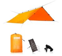 DD Tarp 3 x 3 metri Arancione tramonto naranja
