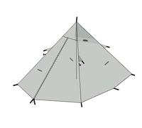 DD Superlight Pyramid Tent Family verde