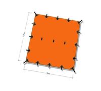 DD Tarp superleicht - sandsturm gelb orange