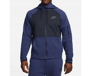 DD5284-410 Camicia Nike Sportswear Flecee Essentials Camicia da uomo blu navy