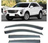 DdaiXQ Auto Deflettori d'Aria per Cadillac XT4 2018-2022, Finestrino Laterale Visiera Anti Fumè Parapioggia deflettori Aria Deflettore del Vento