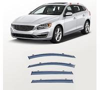 DdaiXQ Auto Deflettori d'Aria per Volvo V60 2011-2017, Finestrino Laterale Visiera Anti Fumè Parapioggia deflettori Aria Deflettore del Vento