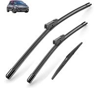 DdaiXQ Tergicristallo Auto per Opel Adam 2012-2019 2013 2014 2015, Kit Set spazzole tergicristallo Anteriori Posteriori Spazzole Tergicristalli Tergicristallo