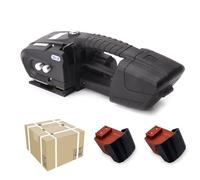 Ddasam Reggiatrice a batteria, Portatile Reggiatrice Automatica, Batteria 2 * 4000 mAh Saldatura Reggiatura PP/PET Reggiatura Roll Adatto per Carta, Alluminio, 14.4V4.0Ah57.6Wh, 600-2800N