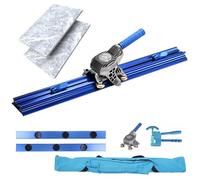 Ddasam Tagliapiastrelle Manuale Professionale, Tagliapiastrelle di Grande Formato fino a 300cm con Ventose Incorporate, Include Pinza e Valigia, Ideale per Ristrutturazioni e Fai da Te