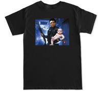 ddAWESDXZ Hard Boiled Chow Yun Fat 1990S 90S Movie Funny Retro Film Mens T Shirt Black 3XL