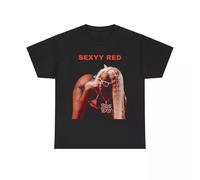 ddAWESDXZ Sexyy Red T Shirt Black M