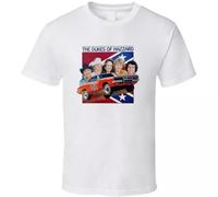 ddAWESDXZ The Dukes of Hazzard Retro Cool TV Show T Shirt White L