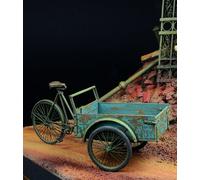 DDAY MINIATURE WWII CYCLE RICKSHAW CARGO VERSION 1/35 Cod.35275