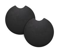 DDCXZPP Set di 2 sottobicchieri per auto con immagine di luce scura, impermeabili, ad asciugatura rapida, inodore, adatti per la maggior parte delle auto, camion, SUV