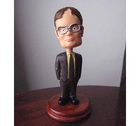 DDDDXO Cleaky Dwight Schrute Bobblehead per Dunder Mifflin The Office Merchandise Replica per gli appassionati di ufficio presenti (01)