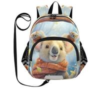 DDDIYEU Cartone Animato Bambini Carino Koala Zaino per Bambini Divertente con Orecchie,Mini Borsa a Spalla Carina,Zainetto per Bambini