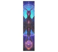 DDDIYEU Condor Viola Maestoso Griptape per Skateboard Grip Tape Autoadesivo Antiscivolo per Longboard Adesivi Grip 9x33in,44x10in(1pcs)