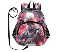 DDDIYEU Cool Lettore Musicale D'arte Natalizia Zaino per Bambini Divertente con Orecchie,Mini Borsa a Spalla Carina,Zainetto per Bambini