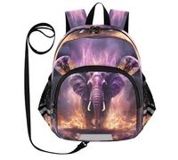 DDDIYEU Elefante Spaziale Sparato Zaino per Bambini Divertente con Orecchie,Mini Borsa a Spalla Carina,Zainetto per Bambini