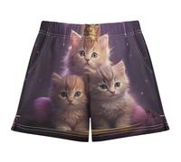 DDDIYEU LSpace Gattini Soffici Costume da Bagno per Ragazze,Pantaloncini da Spiaggia a Rapida Asciugatura,Pantaloni da Nuoto per Bambini