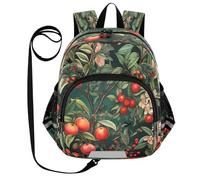 DDDIYEU Opera D'arte Con Motivo Di Frutta Zaino per Bambini Divertente con Orecchie,Mini Borsa a Spalla Carina,Zainetto per Bambini