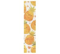 DDDIYEU Simpatici Ananas Che Sorridono Frutta Griptape per Skateboard Grip Tape Autoadesivo Antiscivolo per Longboard Adesivi Grip 9x33in,44x10in(1pcs)