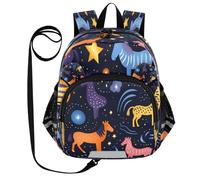 DDDIYEU Simpatico Cartone Animato Cavallo Zaino per Bambini Divertente con Orecchie,Mini Borsa a Spalla Carina,Zainetto per Bambini