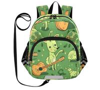 DDDIYEU Simpatico Cervo Doodle Zaino per Bambini Divertente con Orecchie,Mini Borsa a Spalla Carina,Zainetto per Bambini