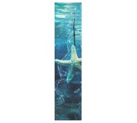 DDDIYEU Stella Marina Mare Scuro Griptape per Skateboard Grip Tape Autoadesivo Antiscivolo per Longboard Adesivi Grip 9x33in,44x10in(1pcs)