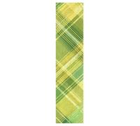 DDDIYEU Trama Scozzese Verde Geometrica Griptape per Skateboard Grip Tape Autoadesivo Antiscivolo per Longboard Adesivi Grip 9x33in,44x10in(1pcs)