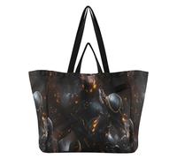 DDDIYEU Universale Cosmo Galaxy Art Borsa da Spiaggia Impermeabile,Borsa da Viaggio Donna,Borsa per Spesa Ragazze
