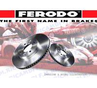 DDF1072 DISCHI FRENO ANTERIORI FORD STREET KA 1.6 70Kw-95Cv DAL 2003 AL 2005