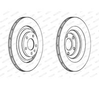 DDF1240C Disco freno Ferodo