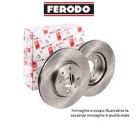DDF1297C-1 Coppia 2 Dischi Freno FERODO BMW X3 E83 xDrive 20 d - Fuoristrada chi