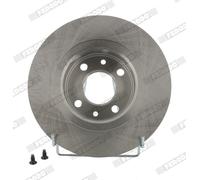 DDF1502 COPPIA DISCHI ANT.DACIA LOGAN-TWINGO(Pieno) Ferodo