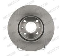 Dischi freno FERODO DDF1603 anteriore, ventilato, 2 Pezzo