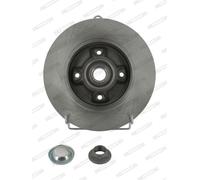 Disco freno FERODO DDF1735-1 posteriore, pieno, 1 Pezzo