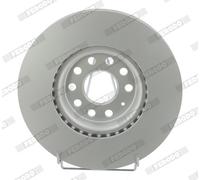 Disco freno FERODO DDF2016C-1 anteriore, ventilato, 1 Pezzo