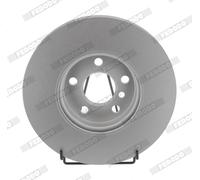 Ferodo Dischi freno DDF2637C anteriore ventilato, 2 pezzi