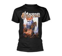 DDfe31r Saxon 'Crusader' Black T Shirt -
