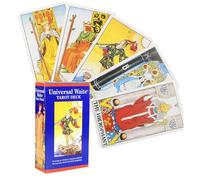 DDFF Tarocchi Classici Rider Waite - Mazzo da 78 Carte - Lettura, Meditazione, Gioco da Tavolo - Per Principianti ed Esperti - Compatto, Portatile, Ottima Idea Regalo