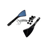 DDGBERFP per Hon&da CB400 CB500X CB650F CB1000R PCX125 PCX150 CB1100 Universial 8mm 10mm Moto E-Bike Specchi Retrovisori Specchio Convesso Parti compatibili(Nero)