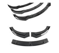 DDGHAE Paraurti anteriore compatibile con Tesla Model 3 Highland 2025 Kit labbro paraurti anteriore a tre sezioni con design diviso Spoiler anteriore Ala anteriore(Bright CF)