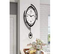 DDGOD Moderno Decorativi Pendolo Orologio da Parete,Silenzioso Non Ticchettio Grande Orologio da Parete,Funzionamento A Batteria per Il Soggiorno Camera Cucina Ufﬁcio A 30x70.5cm(11.8x27.8inch)