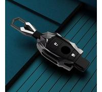 DDHHBH Cover Chiave Auto per Mercedes-Benz CLA 200 180,Materiale Duro Copre Chiave Guscio con Porta Chiave Proteggere Telecomando Uomo Donna Custodia Chiavi Accessori Auto,A-1