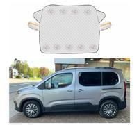 DDHHBH Parasole Auto Parabrezza per Peugeot Rifter,Parasole Auto Esterno Magnetico Pieghevole Utilitaria Portatile Bambini Proteggi Cruscotto Copri Parabrezza Anteriore Contro i Raggi UV