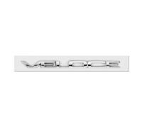 DDHHBH Stemma Adesivi Emblema per Alfa Romeo Stelvio,3D Metallo Logo Specchio Adesivo Distintivo Stickers Sport Alfabeto Decorazione Carrozzeria Accessori Esterno Auto,Veloce-Silver
