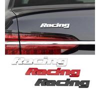 DDHHBH Stemma Adesivi Emblema per Mercedes-Benz C 63 AMG,3D Metallo Logo Specchio Adesivo Distintivo Stickers Sport Alfabeto Decorazione Carrozzeria Accessori Esterno Auto,Silver