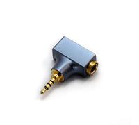 ｄｄＨｉＦｉ ddHiFi DD ddHiFi DJ44B - Adattatore jack per cuffie, versione in alluminio, 4,4 mm femmina bilanciata a maschio BAL da 2,5 mm, convertitore audio per auricolari/cuffie