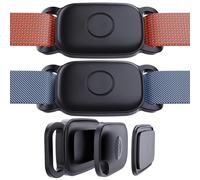 DDJ Custodia grande per collare per cani Tile Life360 Pro 2024 Bluetooth Tracker, confezione da 2 custodie impermeabili in silicone per il monitoraggio delle piastrelle, ultra resistente, resistente
